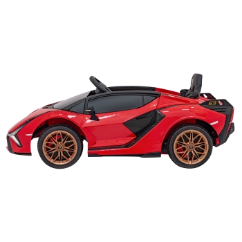 Auto na akumulator dla dzieci Lamborghini SIAN Czerwony QLS-6388.CR